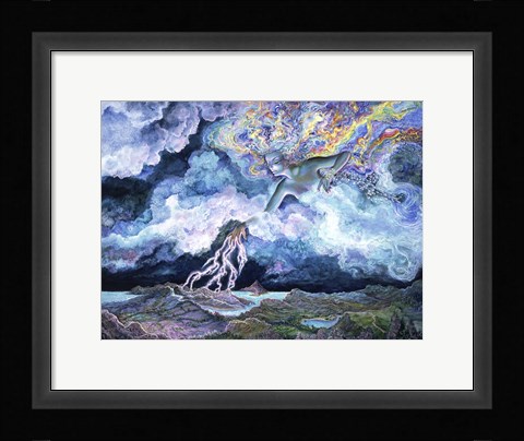 Framed Spirit Of The Storm Print