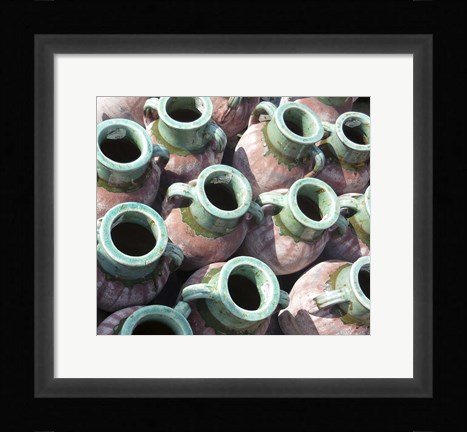 Framed Clay Pots Print