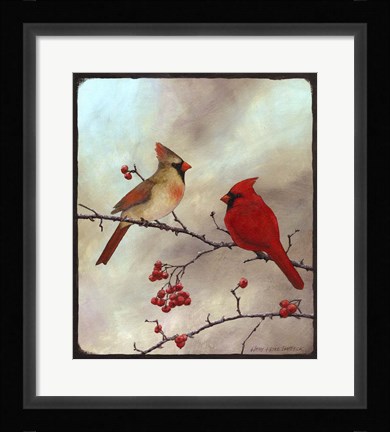 Framed Cardinal Print