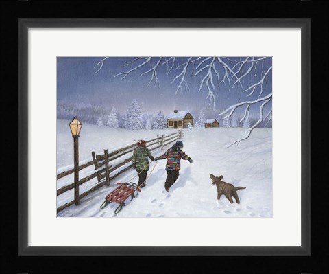 Framed Home at Last Print