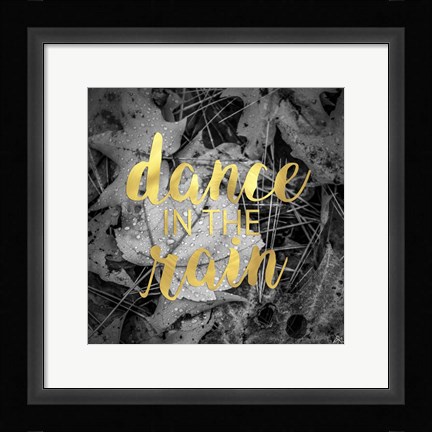 Framed Dance in the Rain Print
