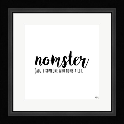 Framed Nomster Print