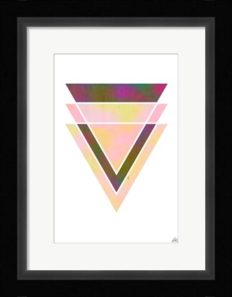 Framed 3 Points Print