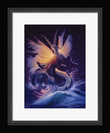 Framed Capricorn Print