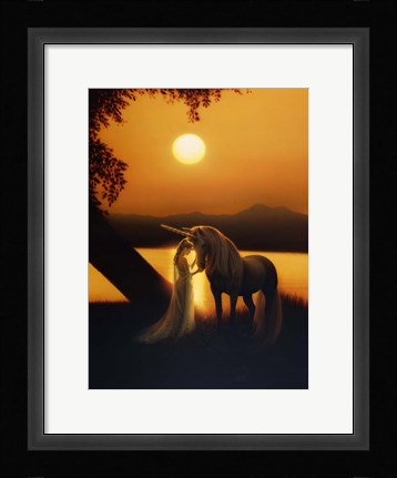 Framed Enchanted Evening Print