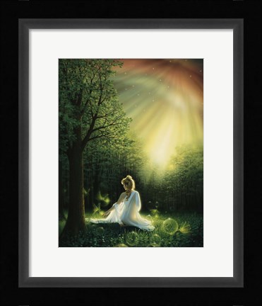 Framed Fairy Friends Print
