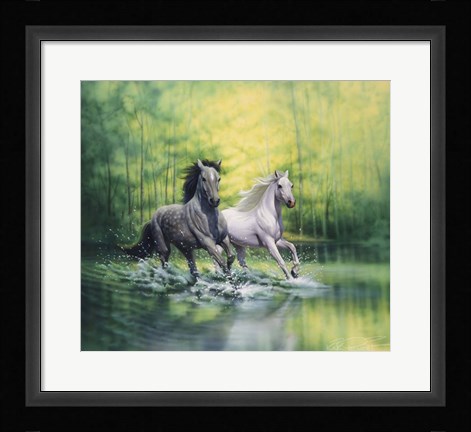 Framed Spring Morning Print