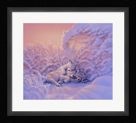 Framed Sweet Dreams - Circle Print