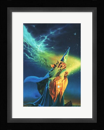 Framed Wizard Print