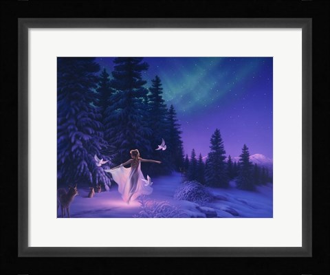 Framed Welcoming The Dawn Print