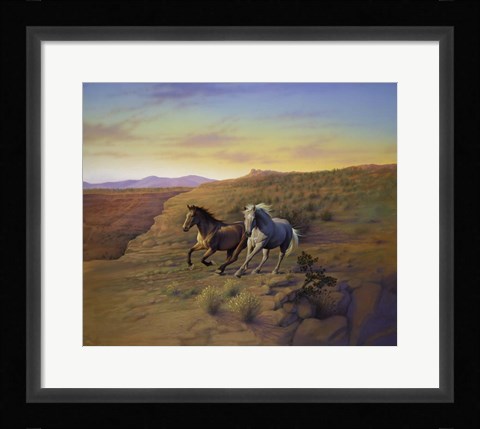 Framed Western Skies Print