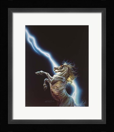 Framed Ghost Rider Print