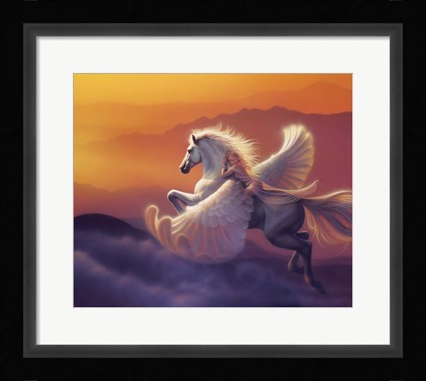 Framed Wings Of A Dream Print