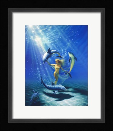 Framed Dance Of Joy Print
