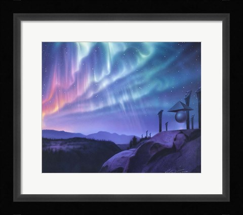 Framed Skywatchers Print