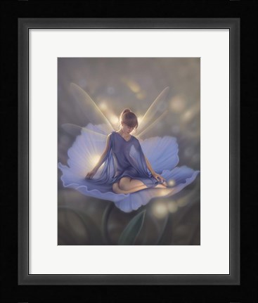 Framed In The Garden Of Light Print