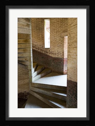 Framed Spiral Staircase Print