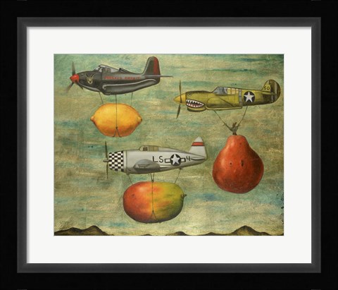 Framed Amazing Race 7 Print