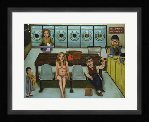 Framed Laundryday 7 Print