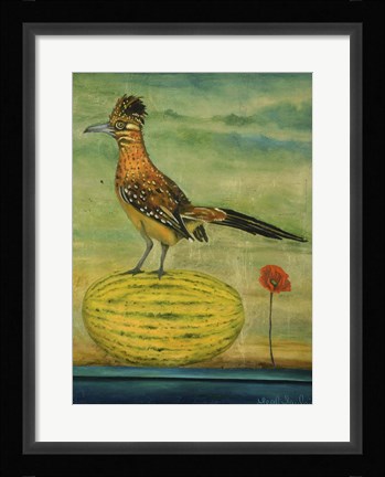 Framed Roadrunner Print