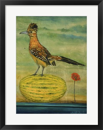 Framed Roadrunner Print