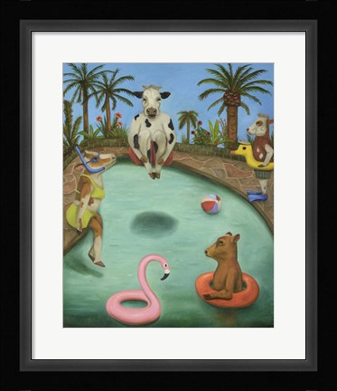 Framed Cowabunga Print