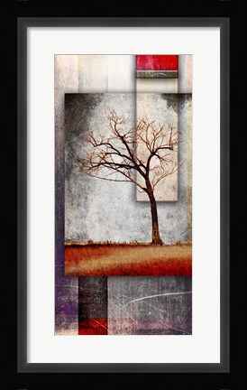 Framed Cottonwood Tree Part 4 Print
