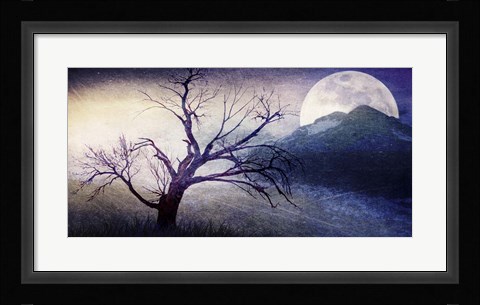 Framed Cottonwood Tree Part 11 Print