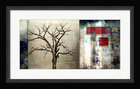 Framed Cottonwood Tree Part 12 Print