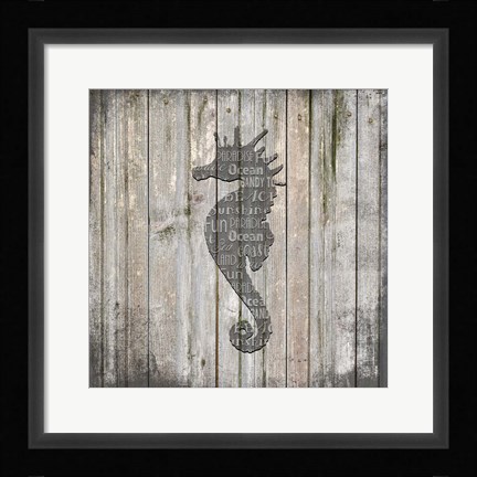 Framed Country Sea V3 1 Print