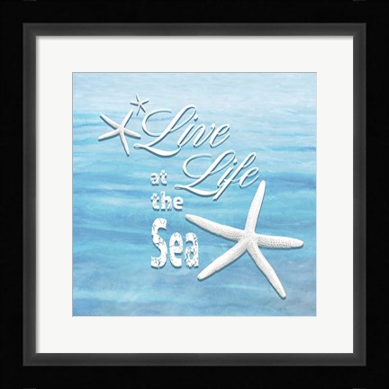 Framed Free Gypsy Sea 1 Print
