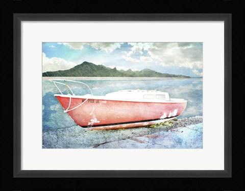 Framed Gypsy Boat Print