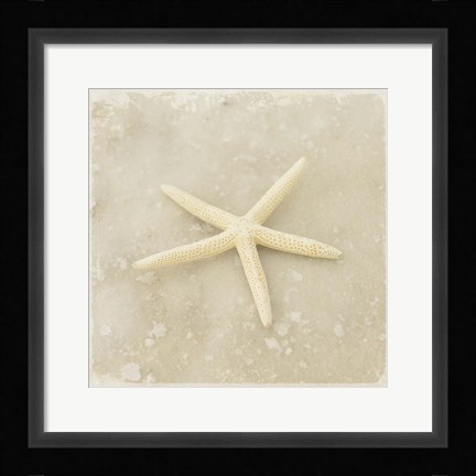 Framed Gypsy Sea Brown 3 Print