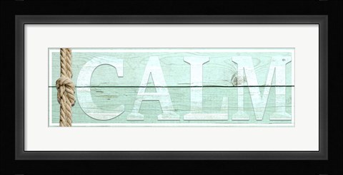 Framed Gypsy Sea Sign V1 2 Print