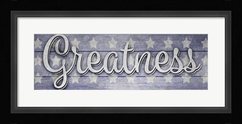 Framed American Workshop Series 3 V6 Signs 16 Print