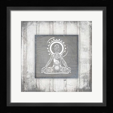 Framed Gypsy Yoga V1 3 Print
