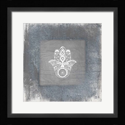 Framed Gypsy Yoga V2 1 Print