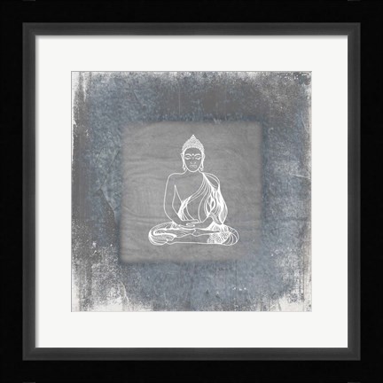 Framed Gypsy Yoga V3 1 Print