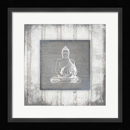 Framed Gypsy Yoga V3 Print