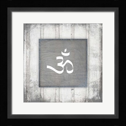 Framed Gypsy Yoga V4 1 Print