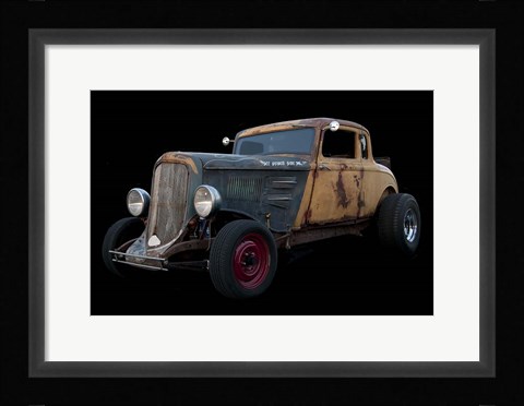 Framed 1934 Plymouth Roadster Print