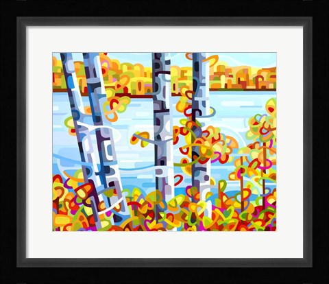 Framed Lakeside Print