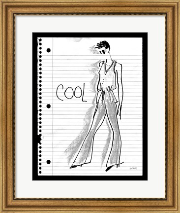 Framed Doodle Cool Print