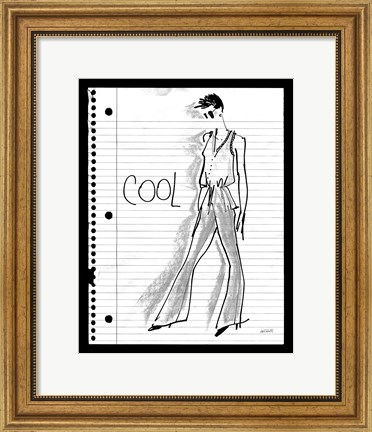 Framed Doodle Cool Print