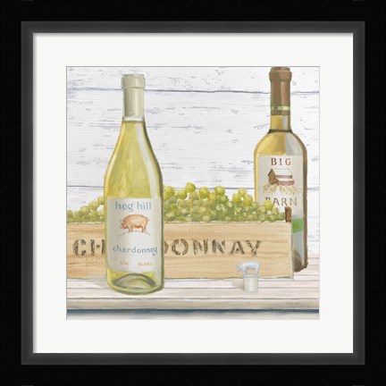 Framed Vintners Recess III Print