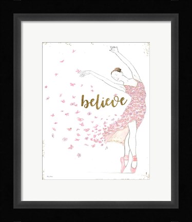 Framed Dream Dancer I Print