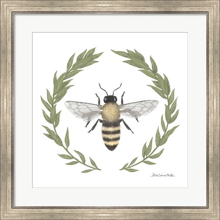Framed Happy to Bee Home I Print