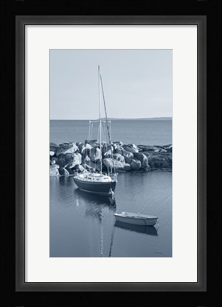 Framed By the Sea II no Border Print