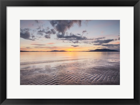 Framed Samish Bay Sunset II Print