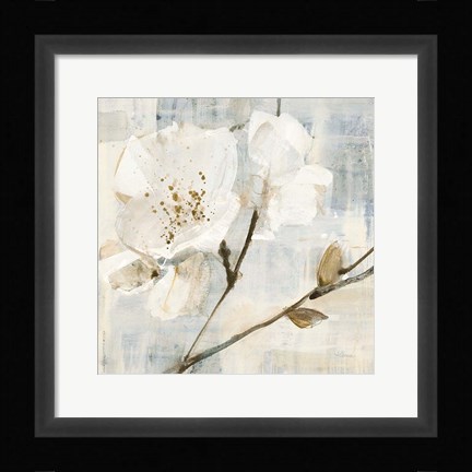 Framed Elegance I Greige Print